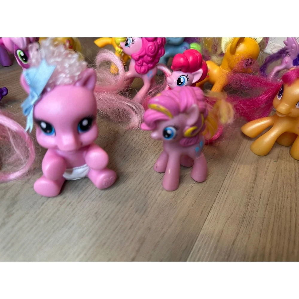 My Little Pony Figure‎ Lot G1 G3 G4 Pipp Petals Pinkie Pie DJ Pon-3 22 pcToy Set